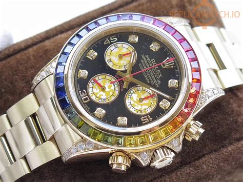 sourses for replica rolex rainbow watches|rolex watches waterproof.